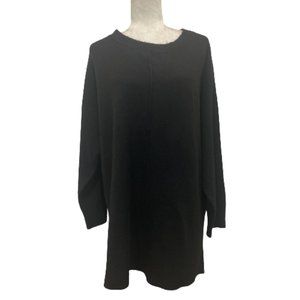 a.n.a. Black Tunic NWOT Sweater Size 0X